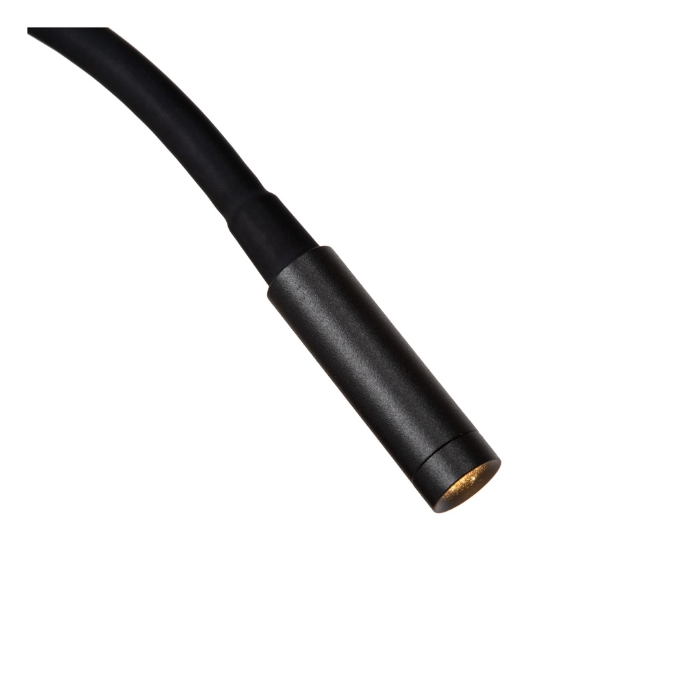 Nachttischlampe Asja dimmbares Schwarz Premium by Lucide 5411212421180