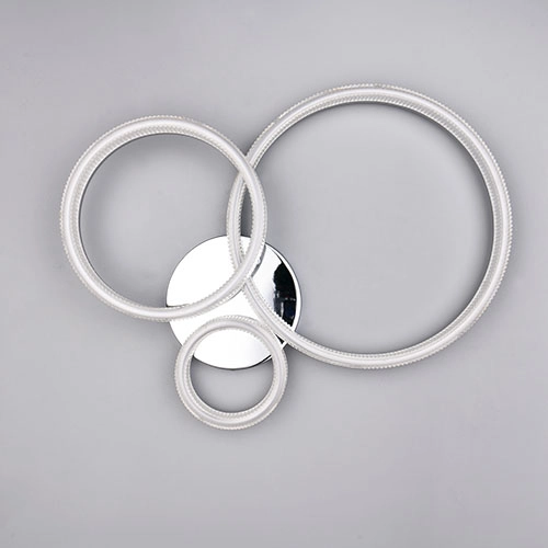 Moderne Deckenlampe Mova M chrome Trio 4017807682199