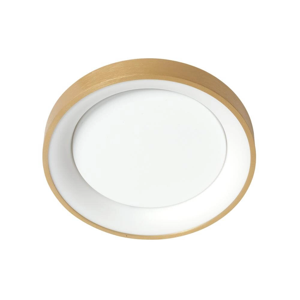 Deckenlampe Ringlede Design gold Ø 28cm Steinhauer 8712746171921