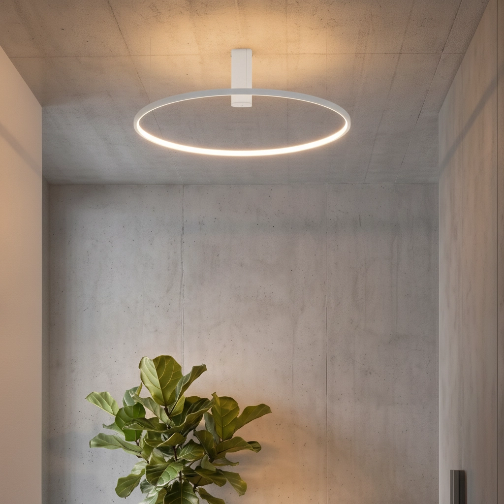 Design-Deckenleuchte Garve weiß Ø 60cm