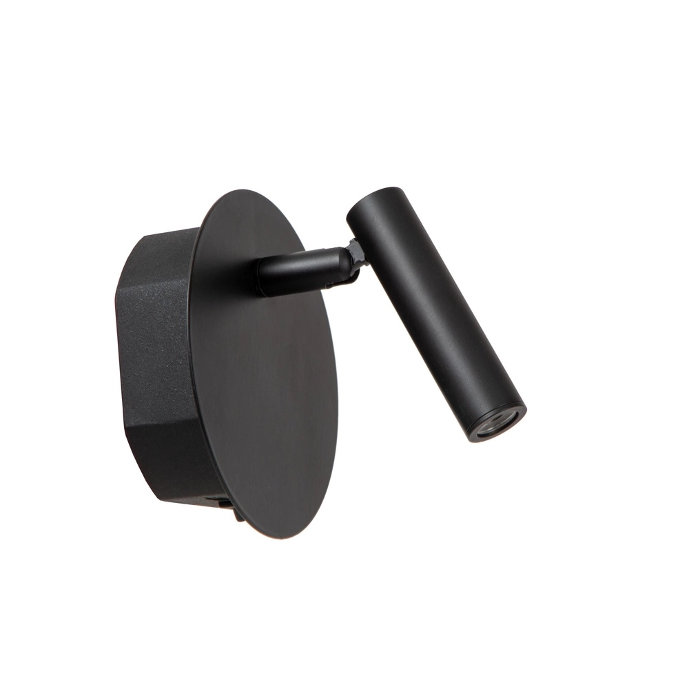 Magnetische Wandlampe Jolijn Wiederaufladbare schwarze Nachttischlampe