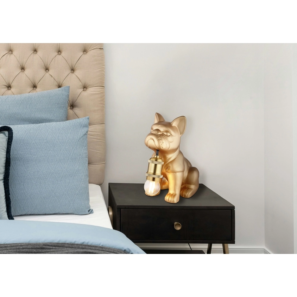 Tischlampe Dogo Hundegold Globo 9007371566327