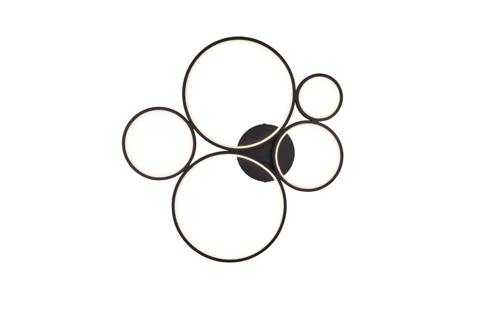 Wandlampe Rondo 5-Ringe Trio 4017807488838