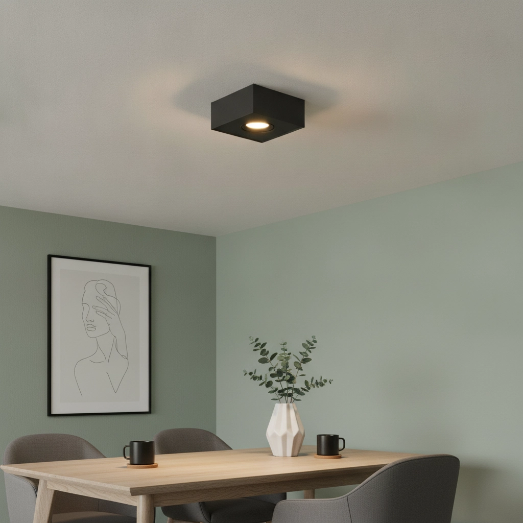 Deckenlampe Brooklyn Dim to Warm Black Single