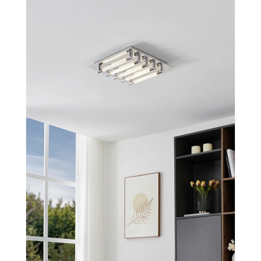 Deckenlampe Velarde 5-Licht Chrom Eglo 9002759953980