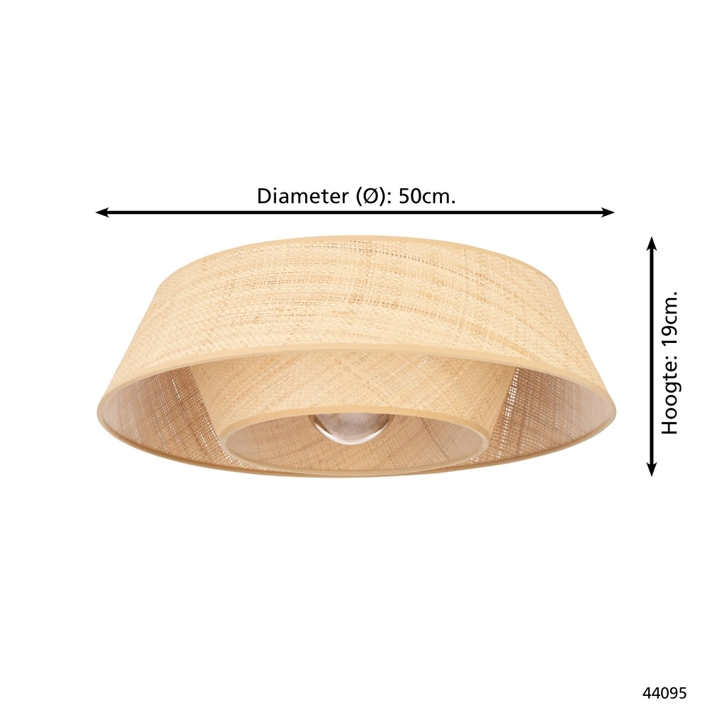 Skandinavische Deckenlampe Marford Ø 50cm - 1x E27 Eglo 9002759440954