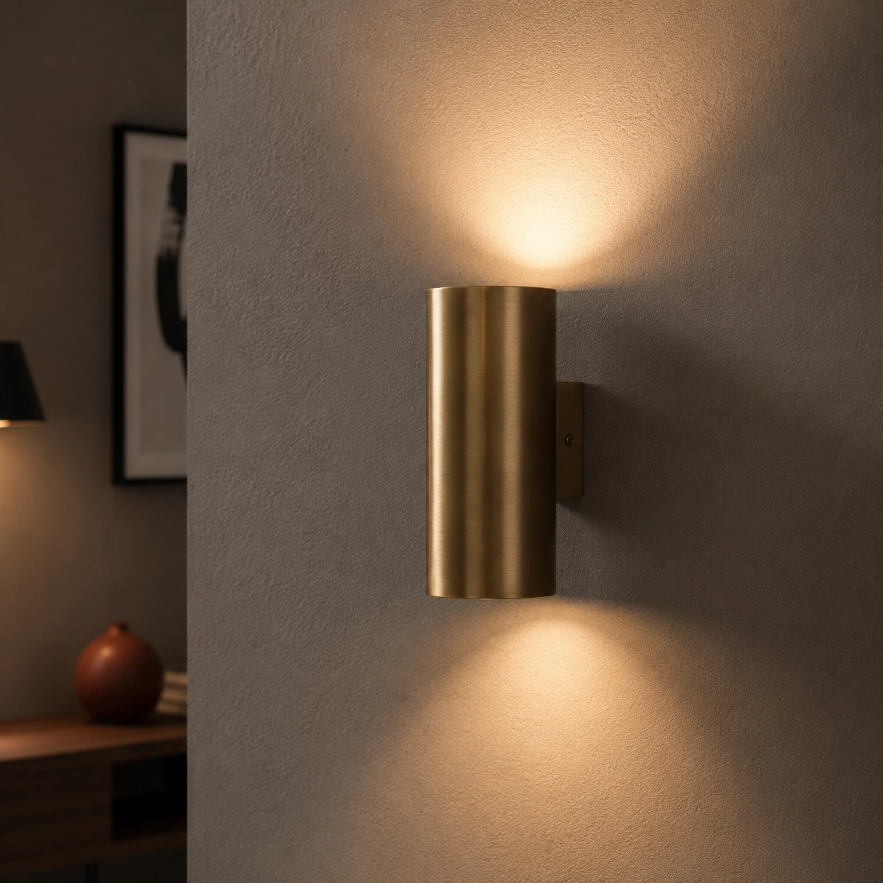 Goldenes Up- & Downlight Roulo2