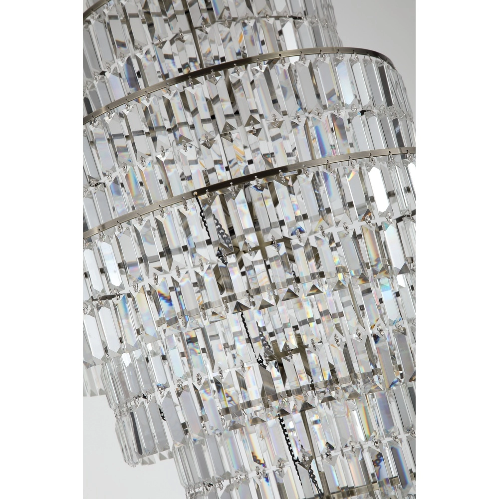 Kronleuchter Empire antikes Messing Ø 60cm Searchlight 5053423303826