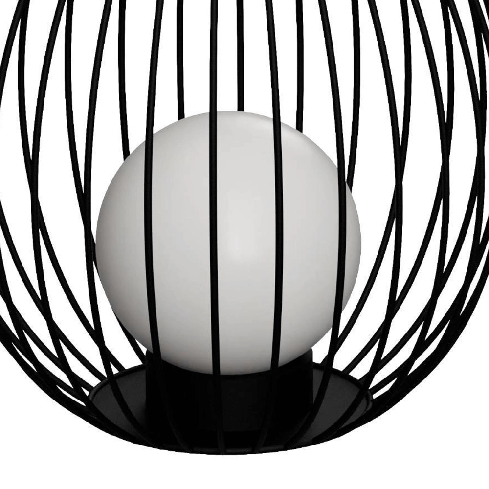 Terrassenlampe Fossombrone Schwarz Eglo 9008606230181