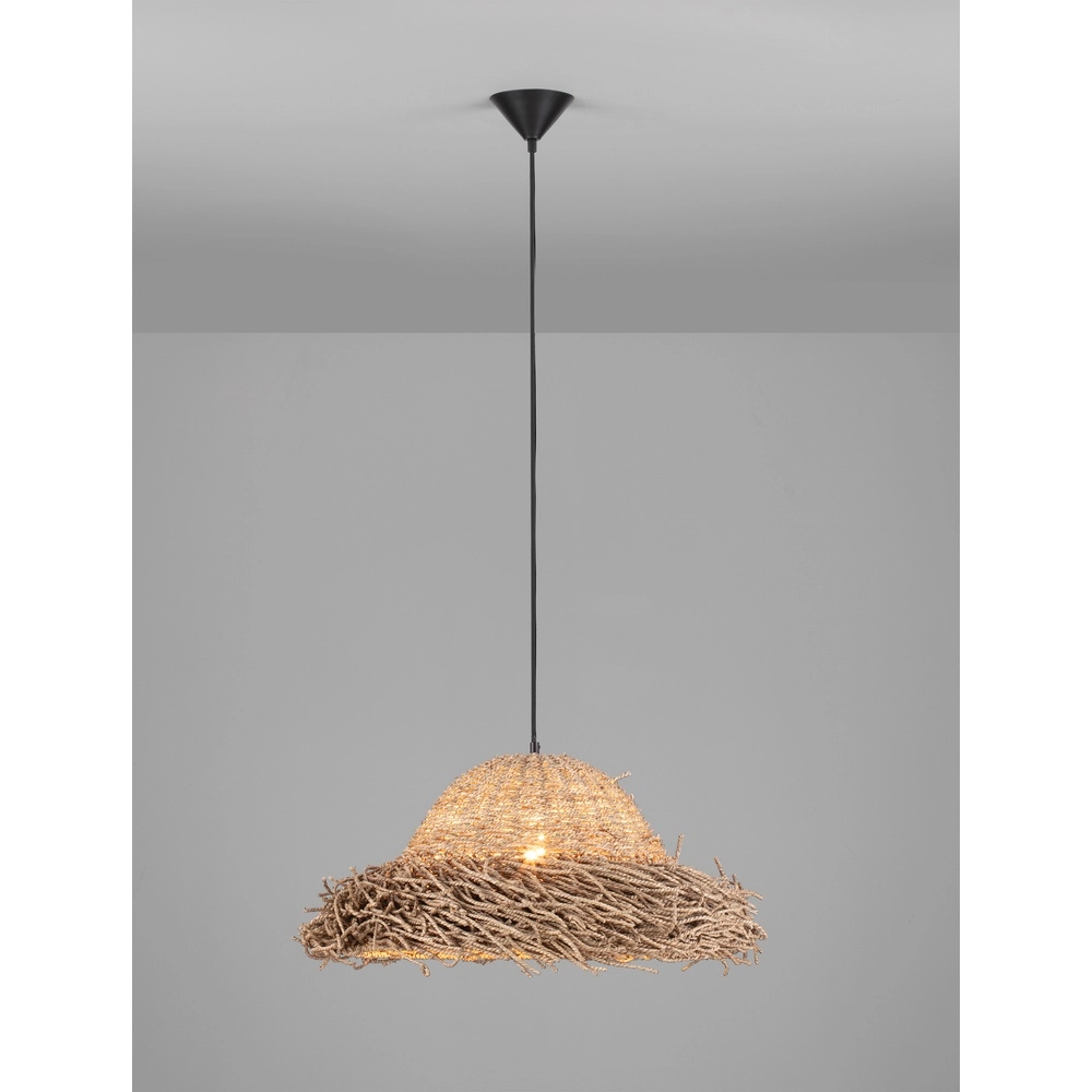 Natürliche Pendelleuchte Natu Ø 65cm Lyora 5212017452870
