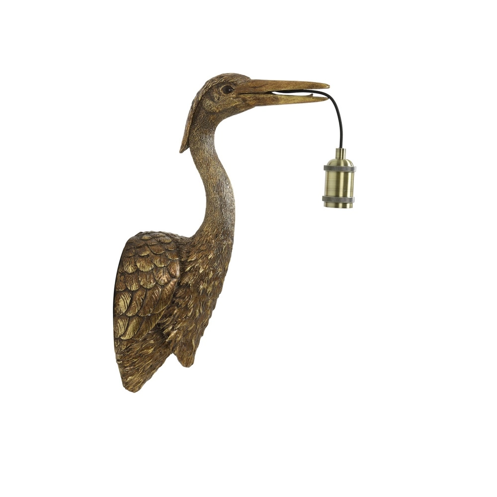 Wandlampe Crane Bronzevogel Light & Living 8717807607968