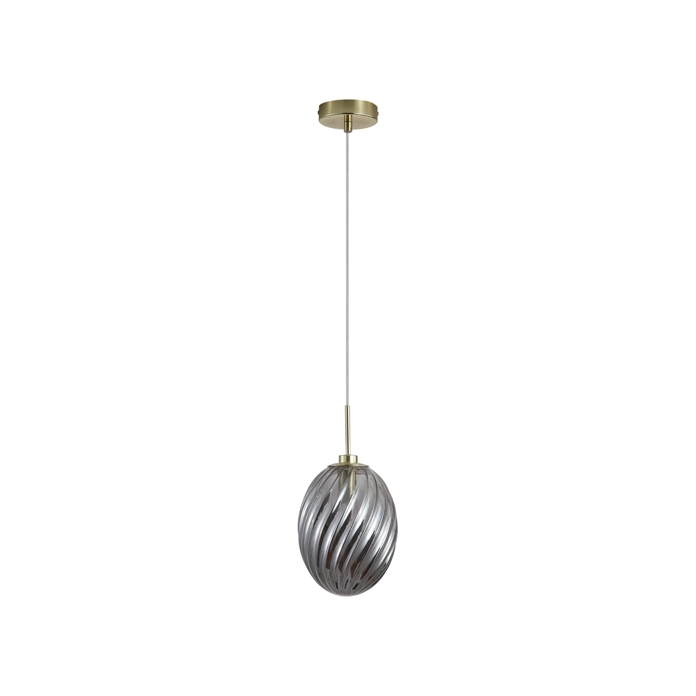 Pendelleuchte Whirl Rauchglas Searchlight 5053423301853