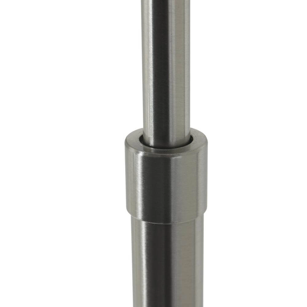 Stehlampe Prestige Chic Metall mit schwarzem Schirm Steinhauer 8712746175592