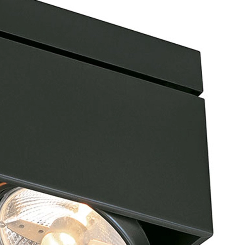 Deckenstrahler Kardamod  Square 2-flammig schwarz SLV 4024163149761