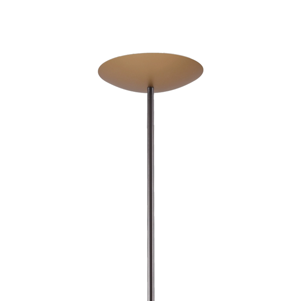 Design-Stehlampe Scala schwarz mit goldener Ø 25 cm Masterlight 8718121296425