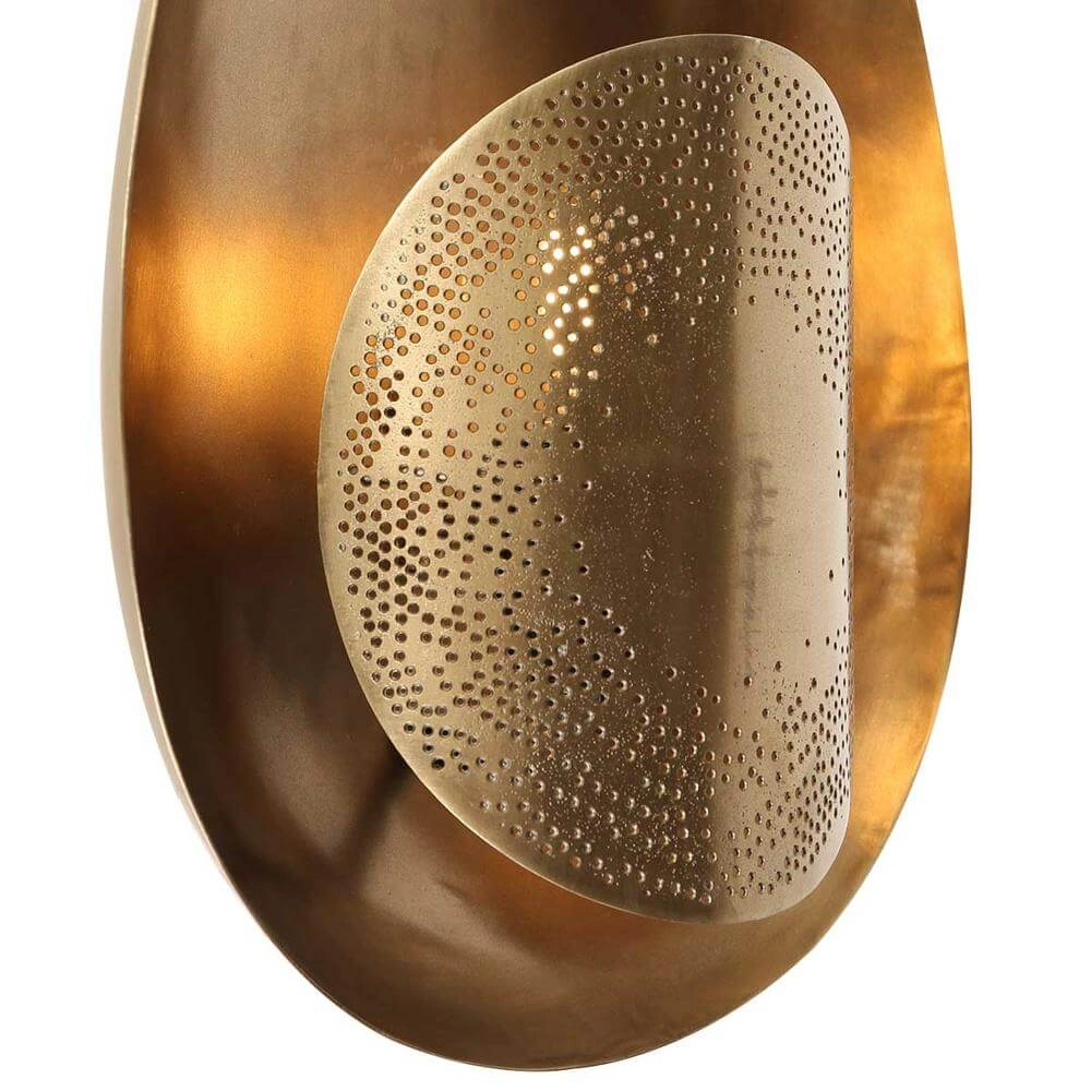 Ovale Wandleuchte Brass Bronze Steinhauer 8712746171655