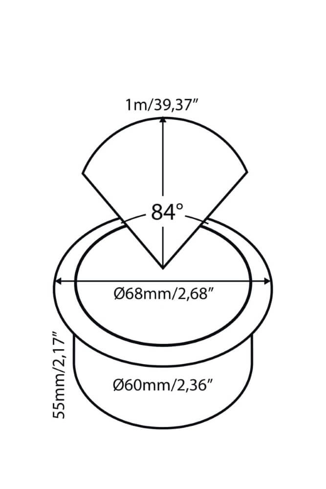 12 Volt Erdungsstrahler Dot In-lite 8717051006555
