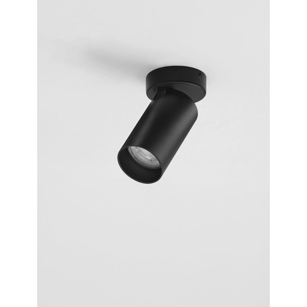 Deckenstrahler Oso schwarz Ø 7cm Lyora 5212017465047