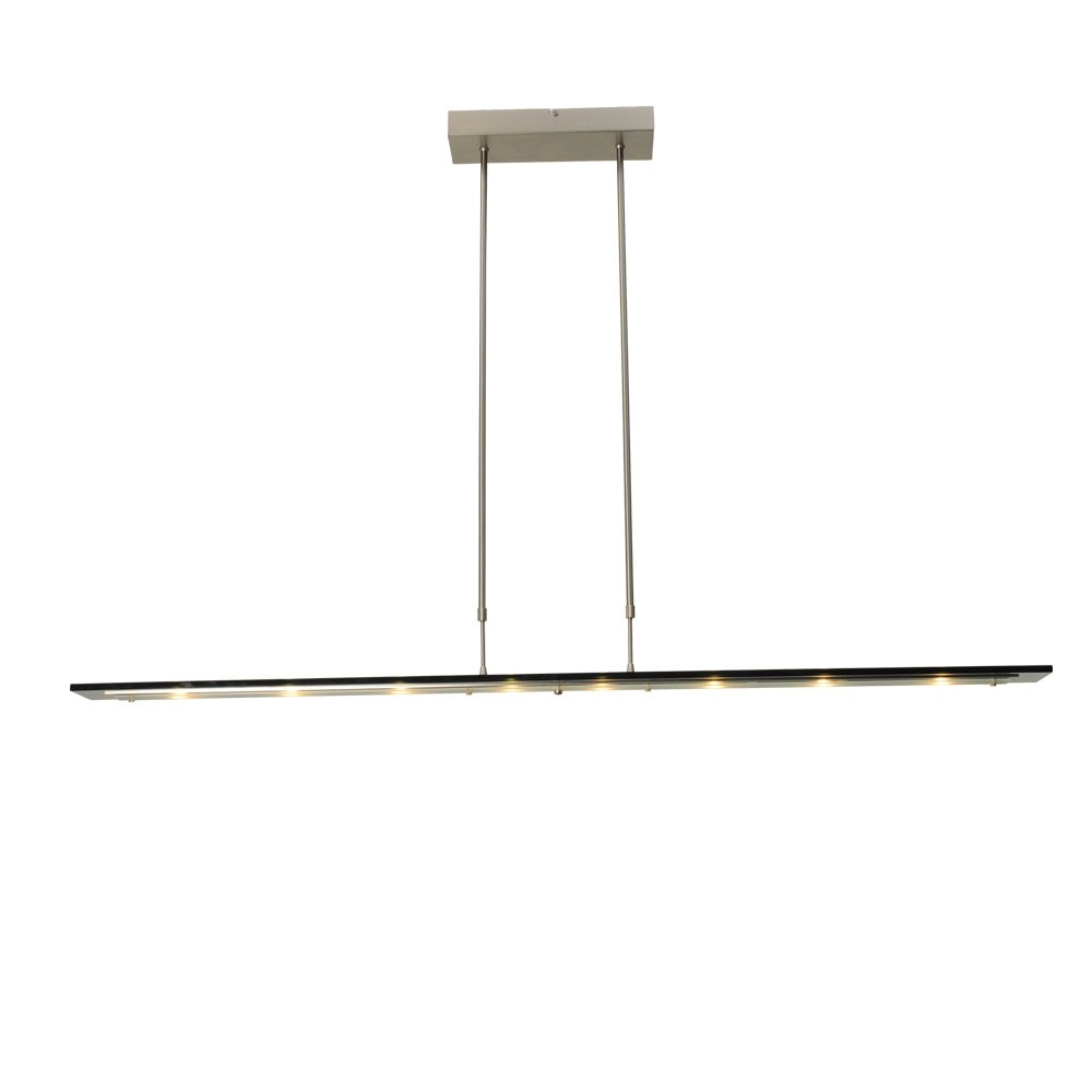 Esszimmerlampe Vigo 130 cm Nickel mit schwarz