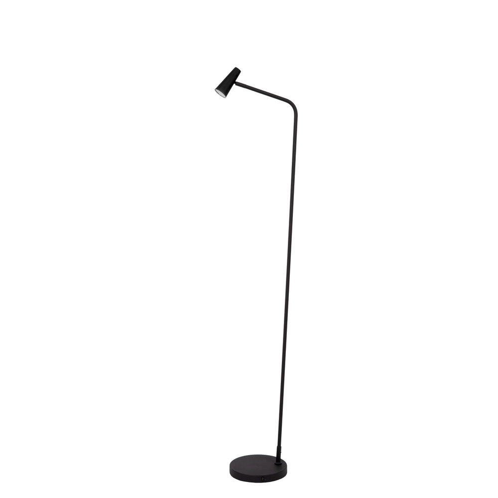 Wiederaufladbare Stehlampe Stirling Schwarz