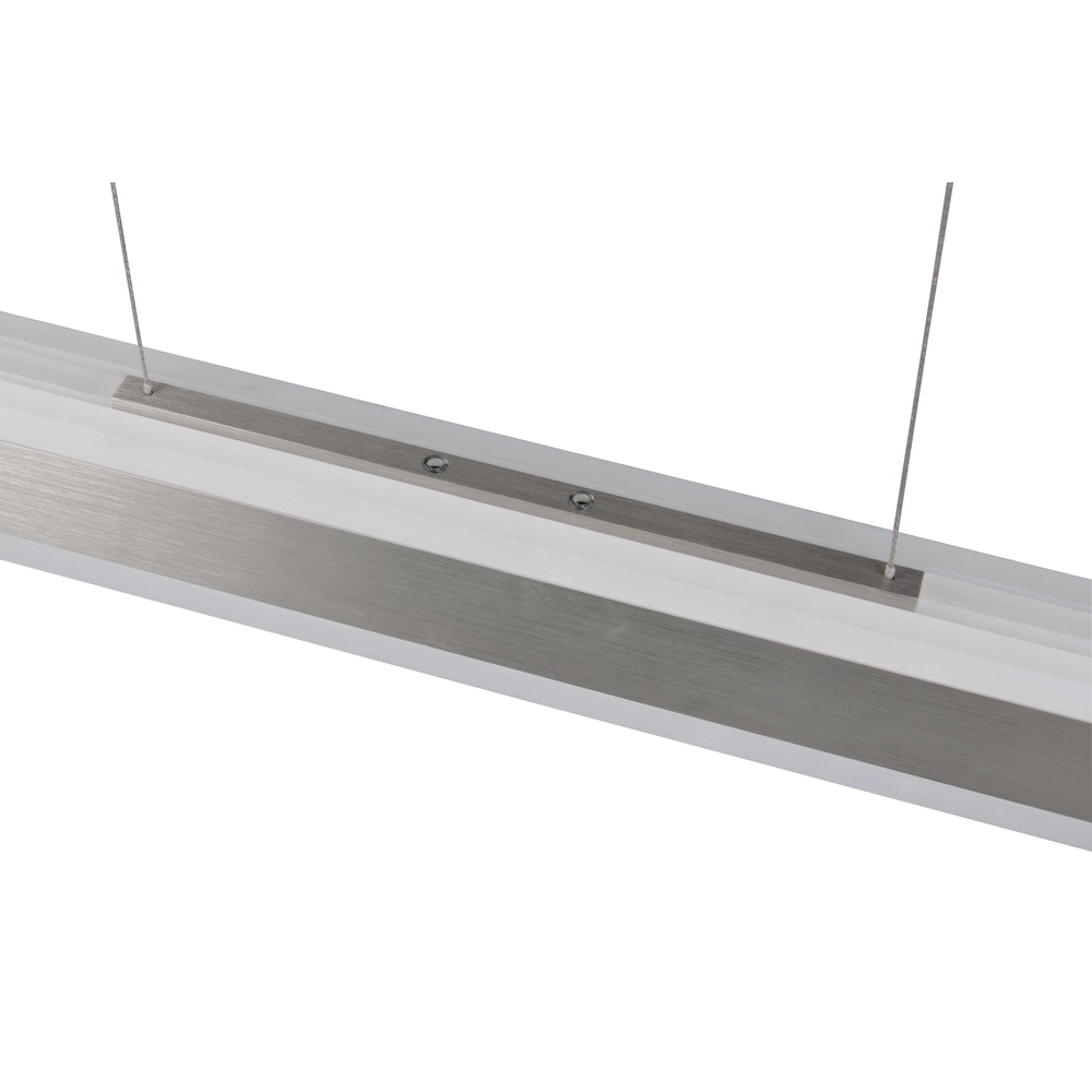 Moderne Pendelleuchte Arcola 152cm Nickel Trio 4017807662023