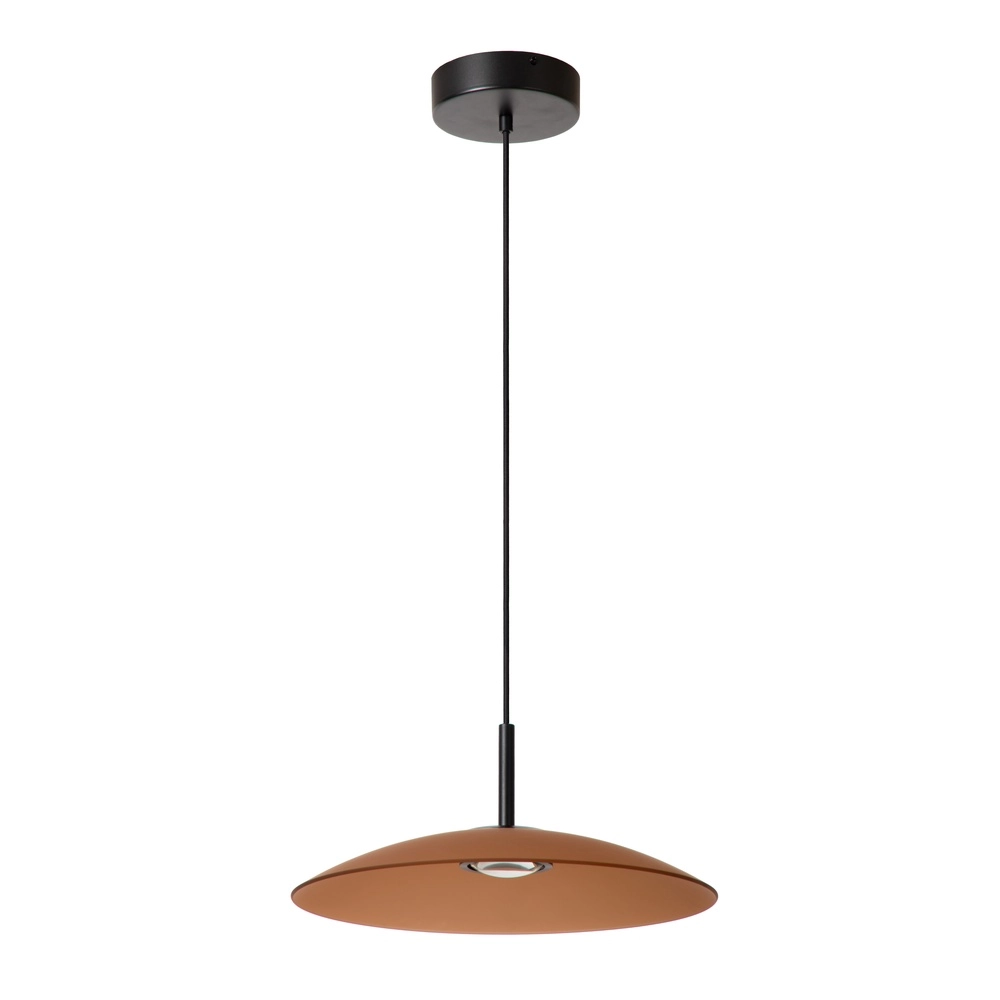 Elegante Pendellampe Menga Ø 40cm Bernsteinglas Premium by Lucide 5411212251190