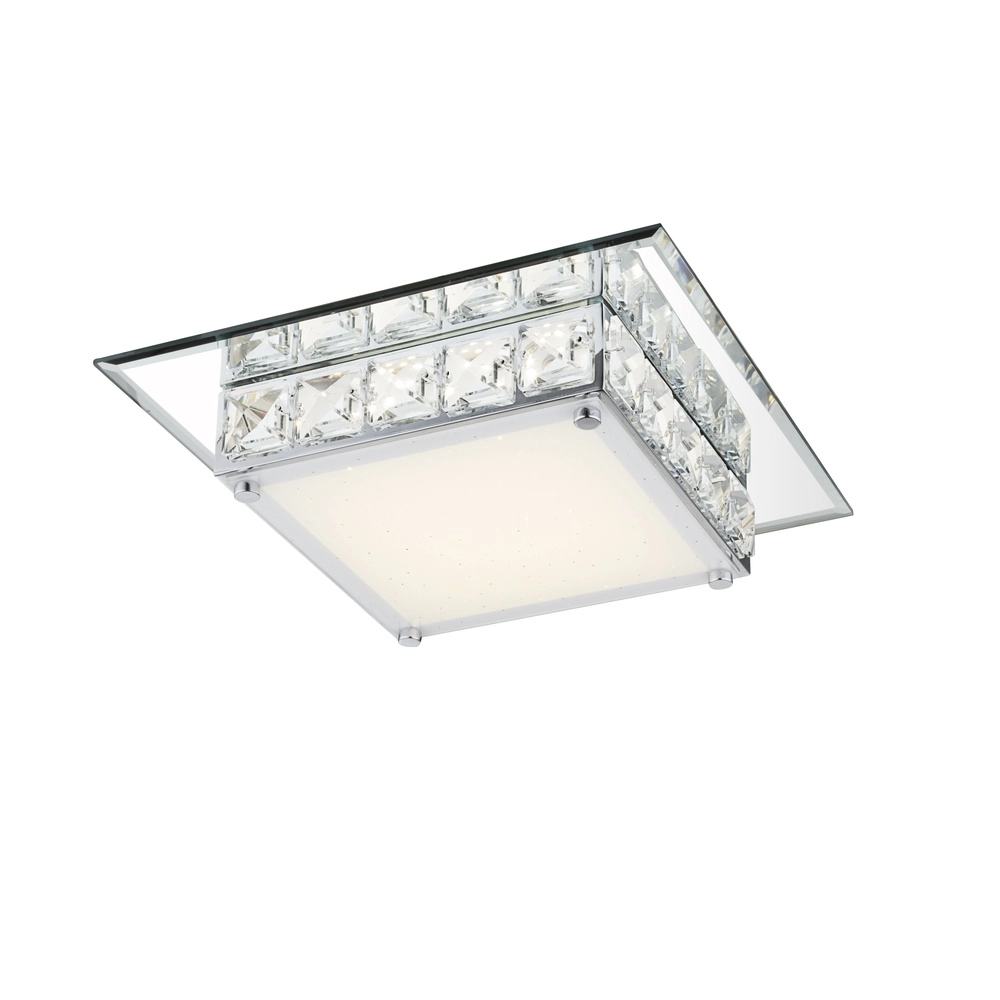 Quadratische Deckenlampe Margo Chrom Globo 9007371324705