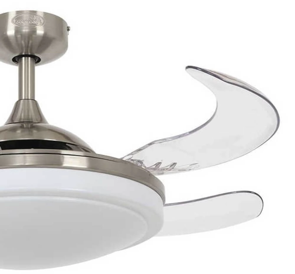 Deckenventilator aus Edelstahl Fanway Evora Ø 91,5cm Beacon 9333509127727