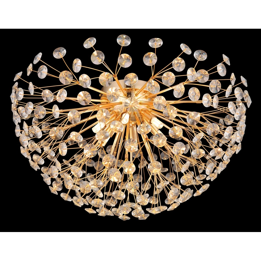 Deckenlampe Katrina gold Ø 60cm Globo 9007371484317