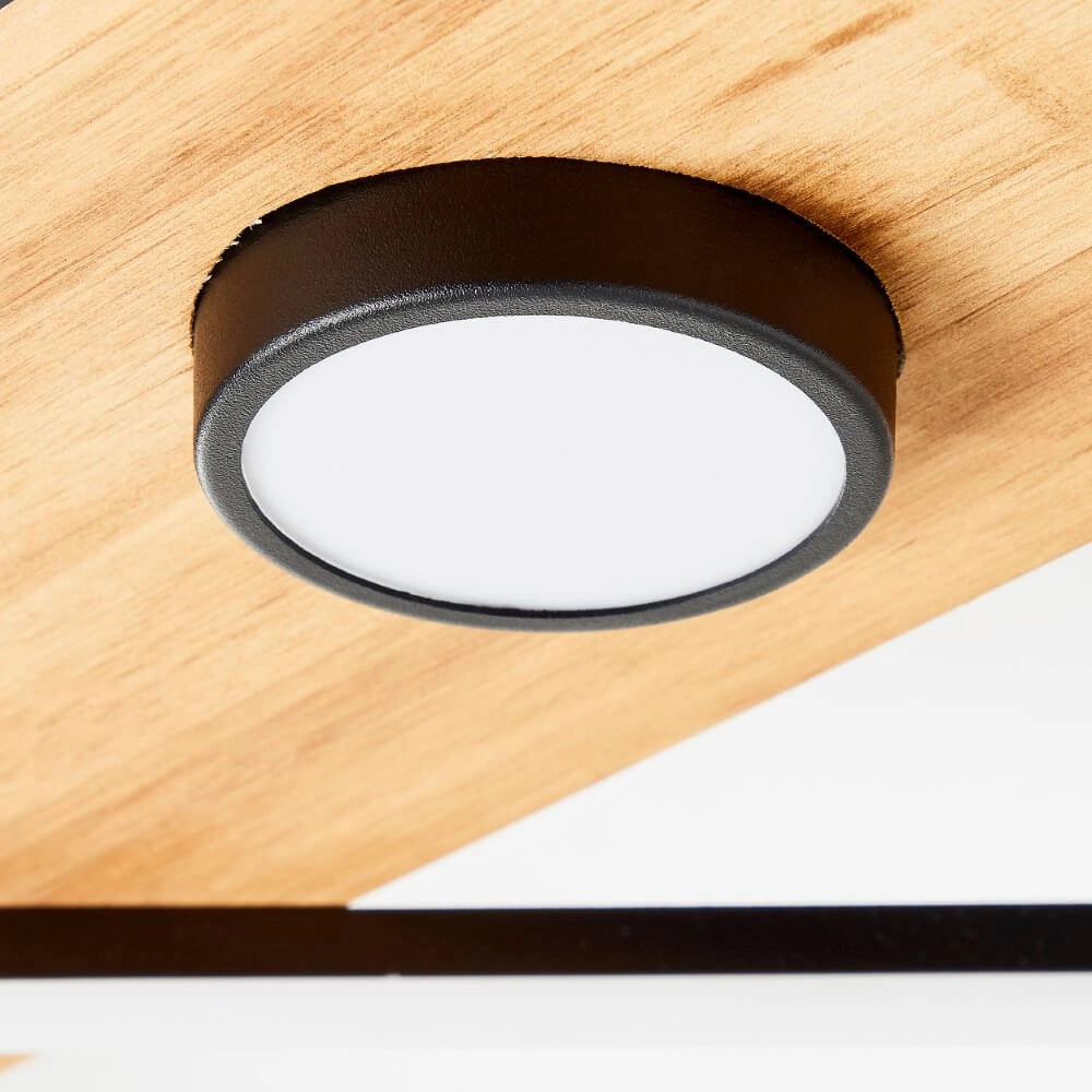 LED-Deckenleuchte aus Holz Woodbridge M Brilliant 4004353409707