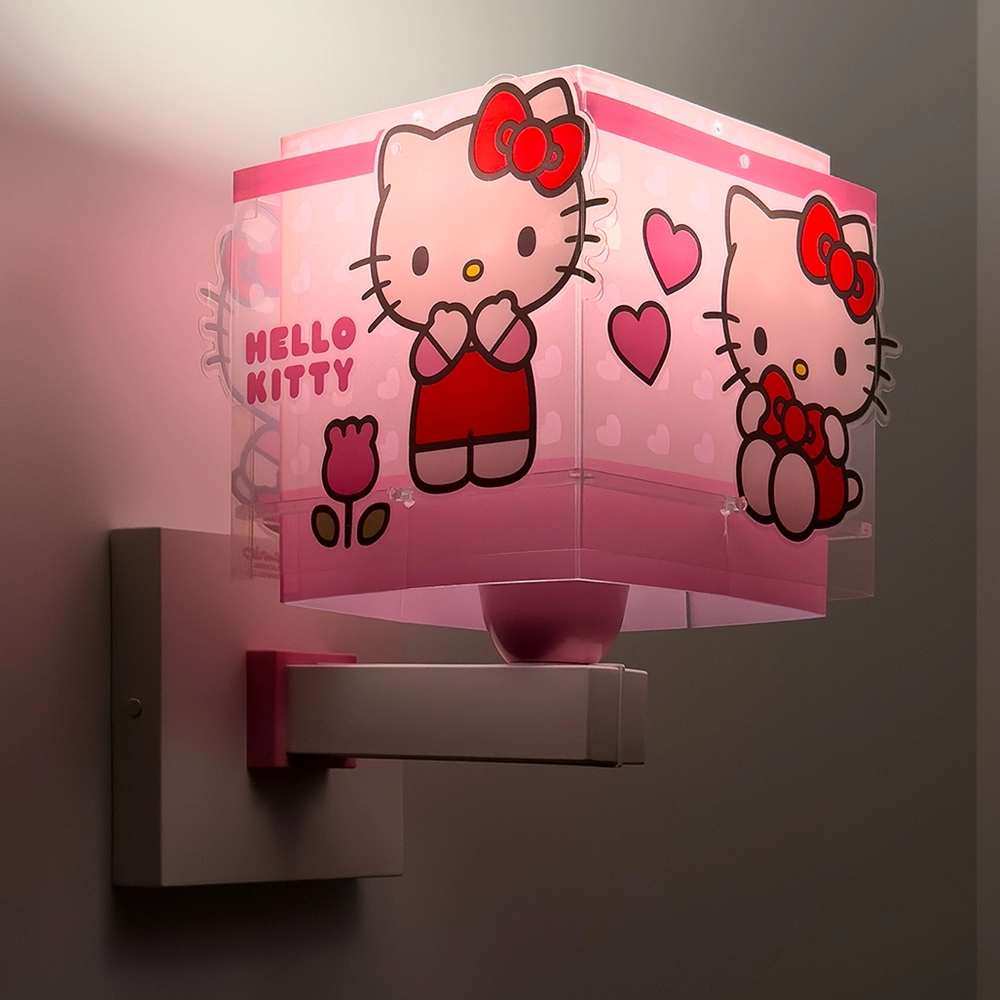 Wandleuchte Hello Kitty rosa Dalber 8420406732695