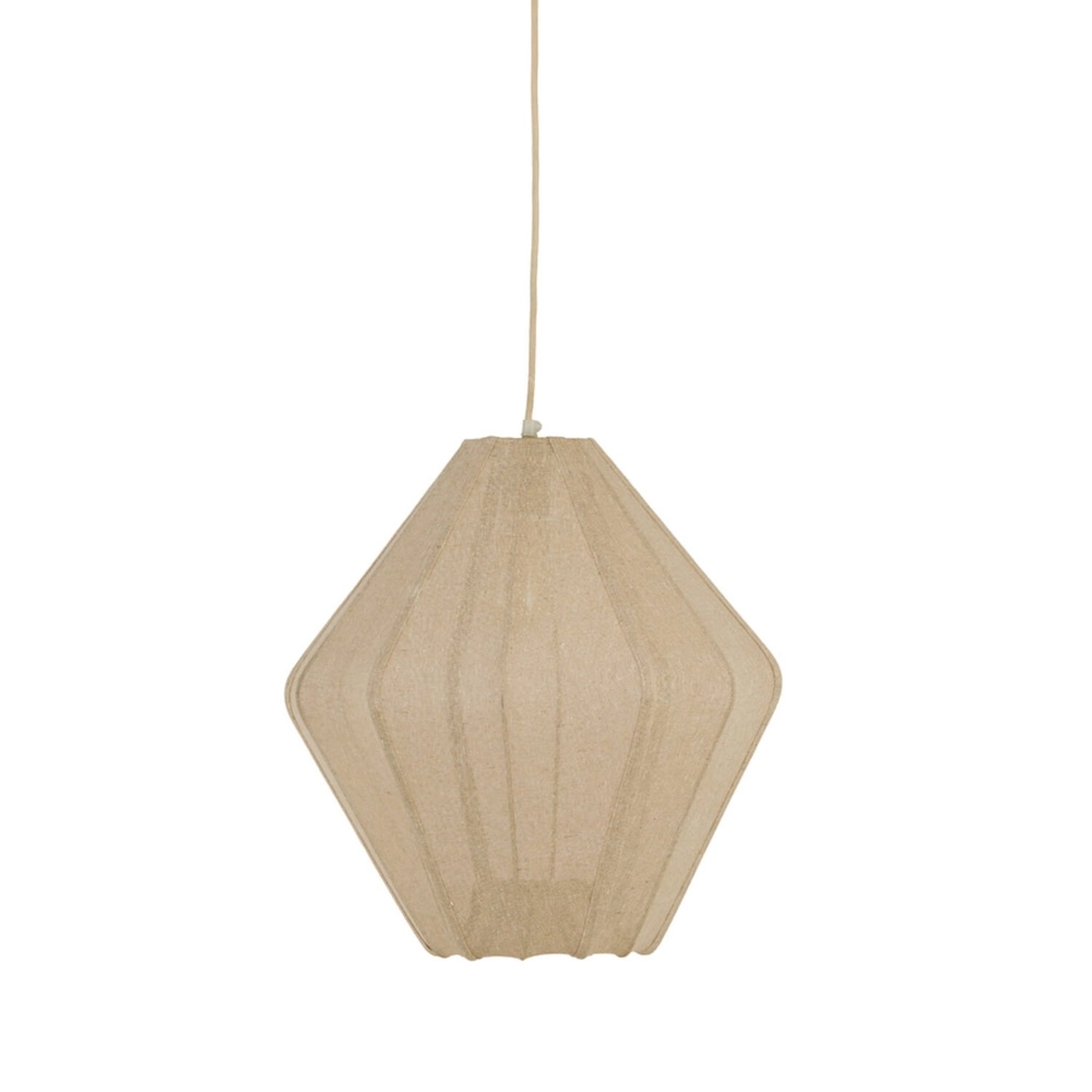 Pendellampe Tambisan braune Ø 44 cm