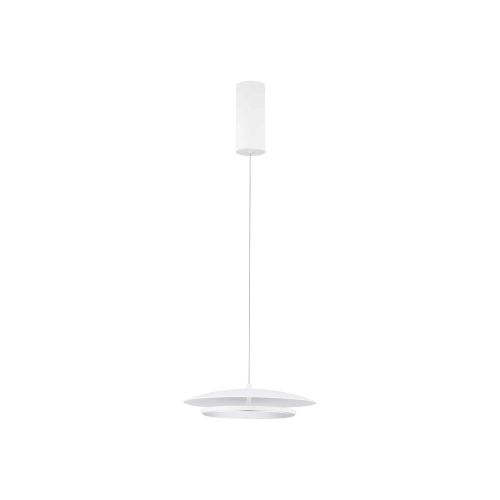 Design-Pendelleuchte Olos weiß Ø 35cm Lyora 5212017456991