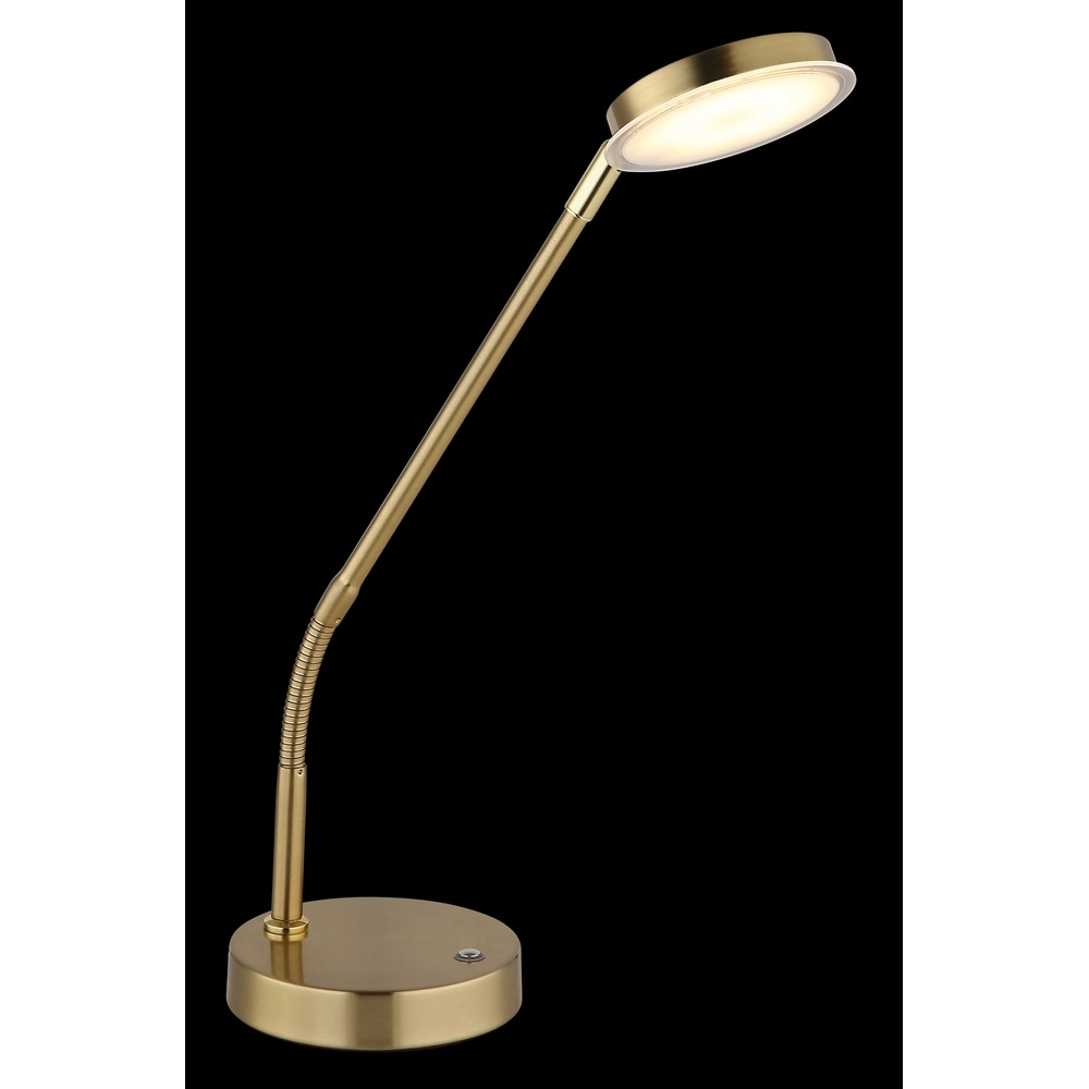 Schreibtischlampe Silvio Gold Globo 9007371592166