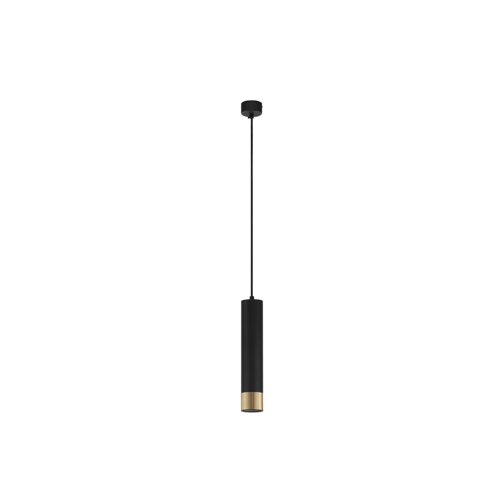 Design-Pendelleuchte Picto 30cm schwarz mit gold Lyora 5212017430373