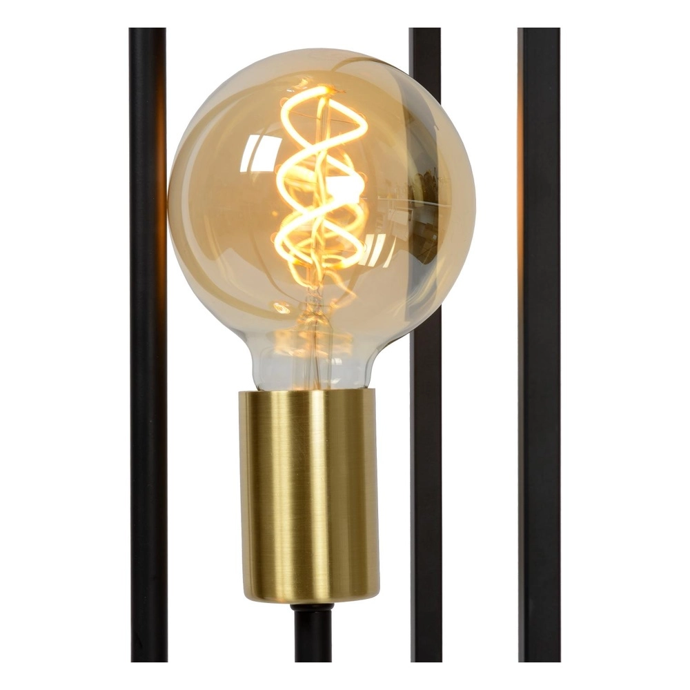 Stehlampe Ruben Schwarz Lucide 5411212000200