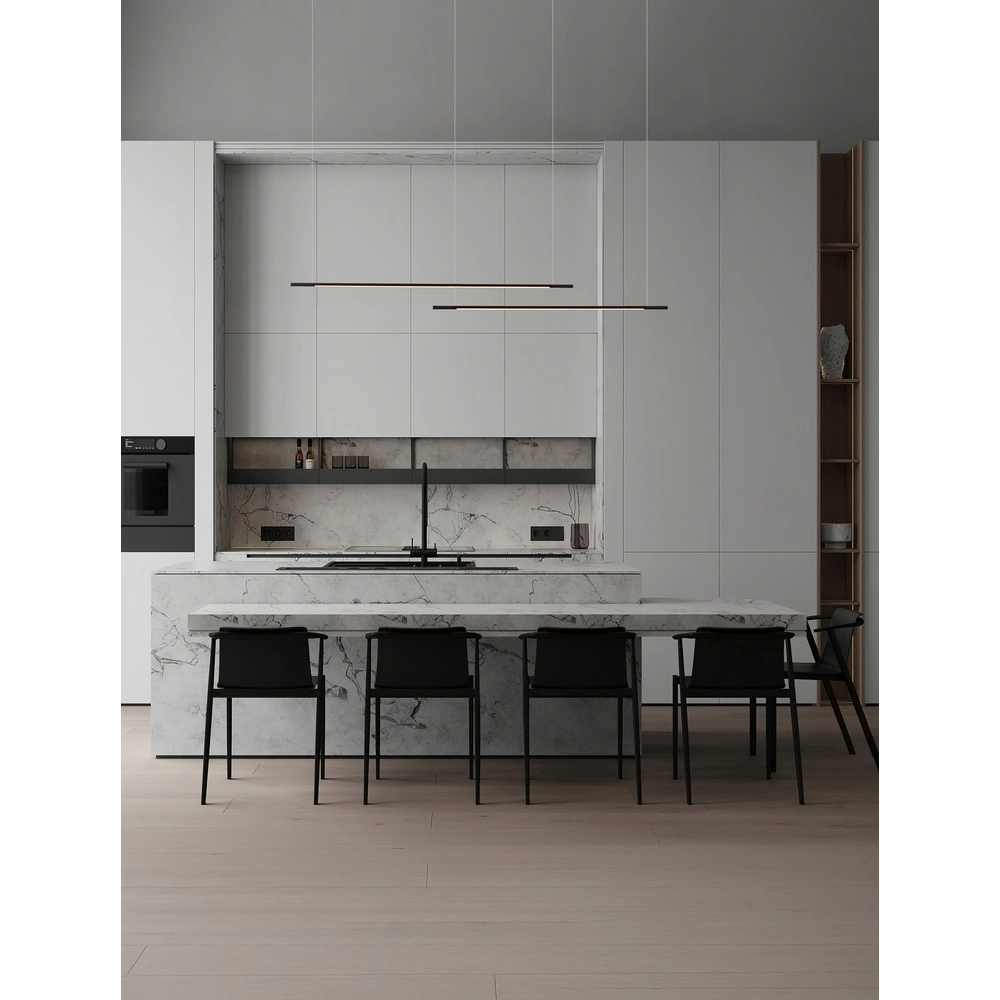 Schlanke Pendelleuchte Brillia schwarz 161cm Lyora 5212017473790
