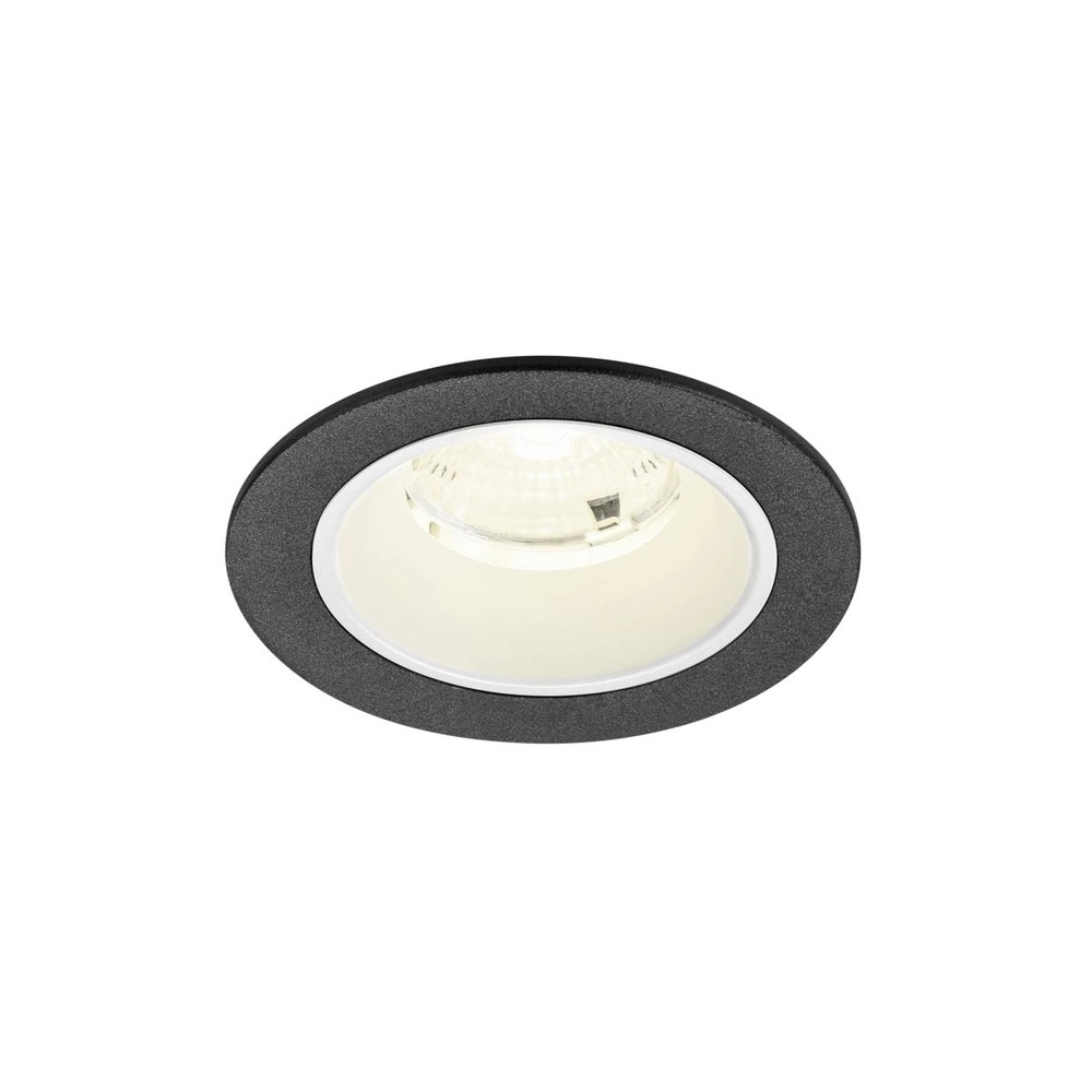 Einbau-Strahler Numinos S Schwarz/Weiß 4000K - 55gr SLV 4024163312783