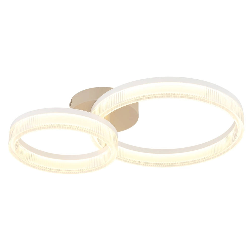 Moderne Deckenleuchte Zara sandbraun Globo 9007371573066