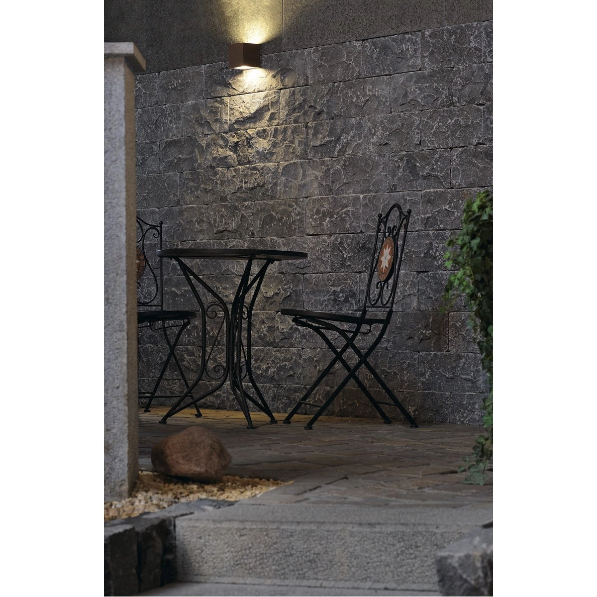 Up-Down Leuchte Sitra Cube Up - Down GX53 Brown SLV 4024163112543