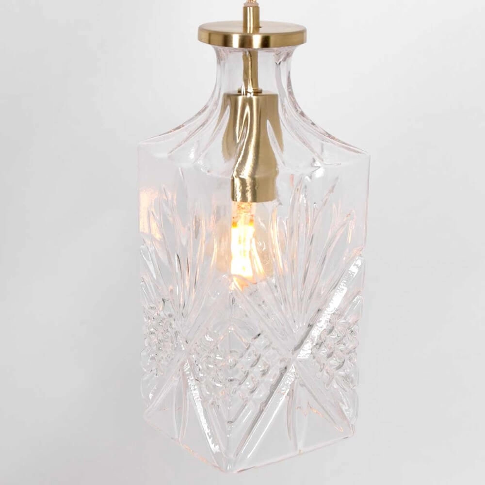 Klassische Hängelampe Grazioglass Ø 10cm Steinhauer 8712746166347