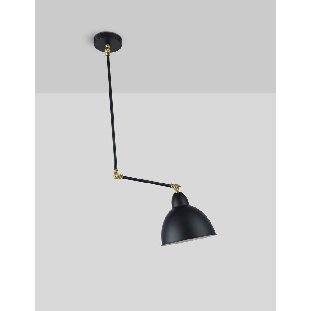 Deckenlampe Virgo schwarz Lyora 5212017420732
