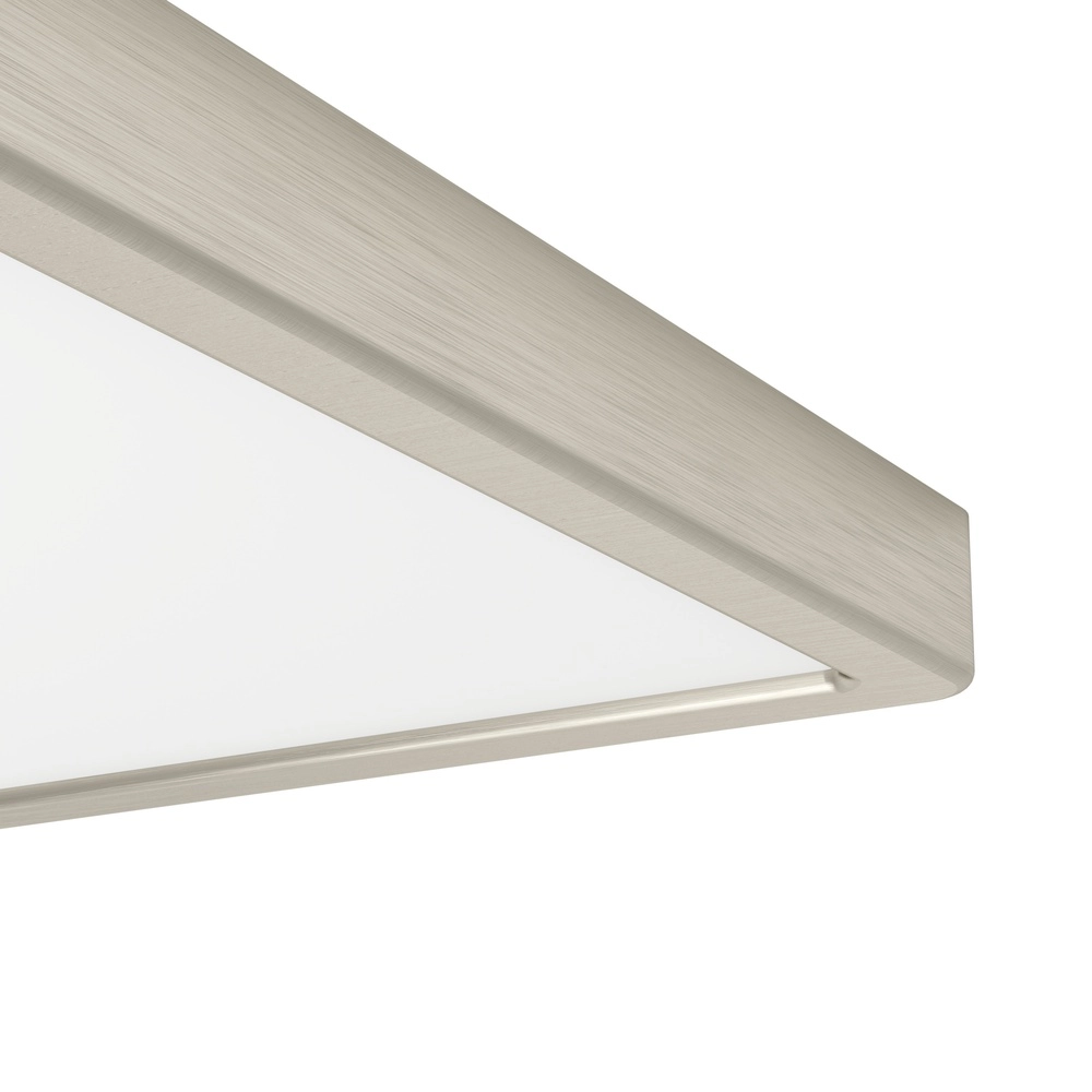 LED-Deckenlicht Fueva 6 Quadrat – Edelstahl – 39x39 cm Eglo 9008606330294