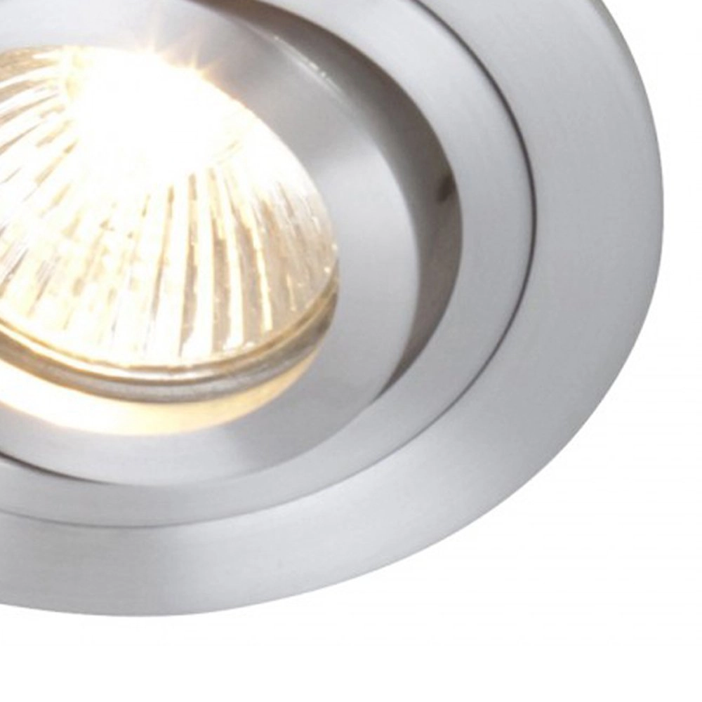 Einbaustrahler Vespo Round 10 cm metallic-grau Steinhauer 8712746091885