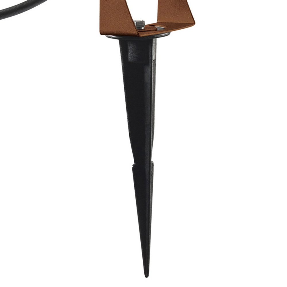 Spießstrahler Led Spike 6w - 3000K - 8cm rostbraun SLV 4024163223843