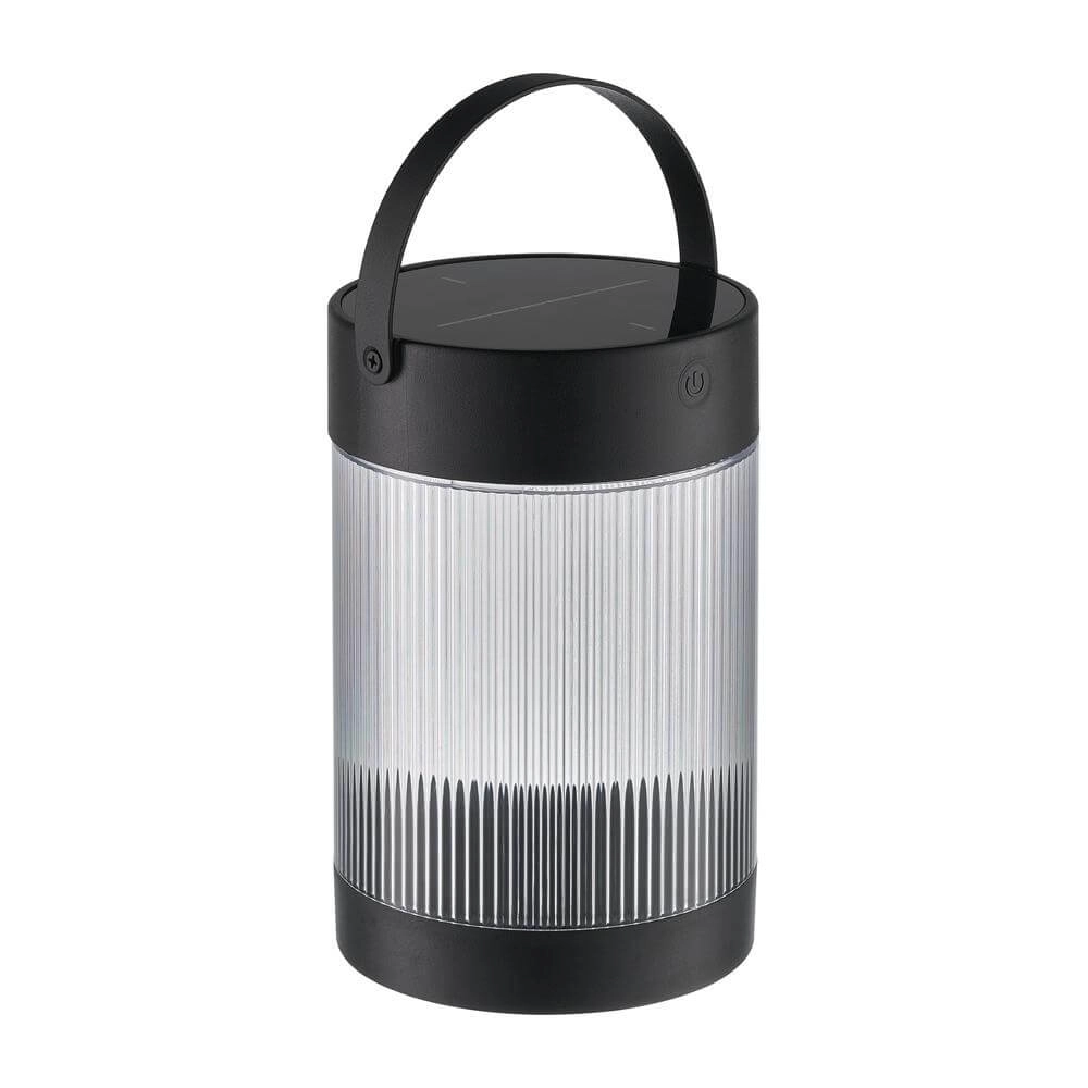 Tischlampe Coupar Schwarze Solarenergie Nordlux 5704924023446