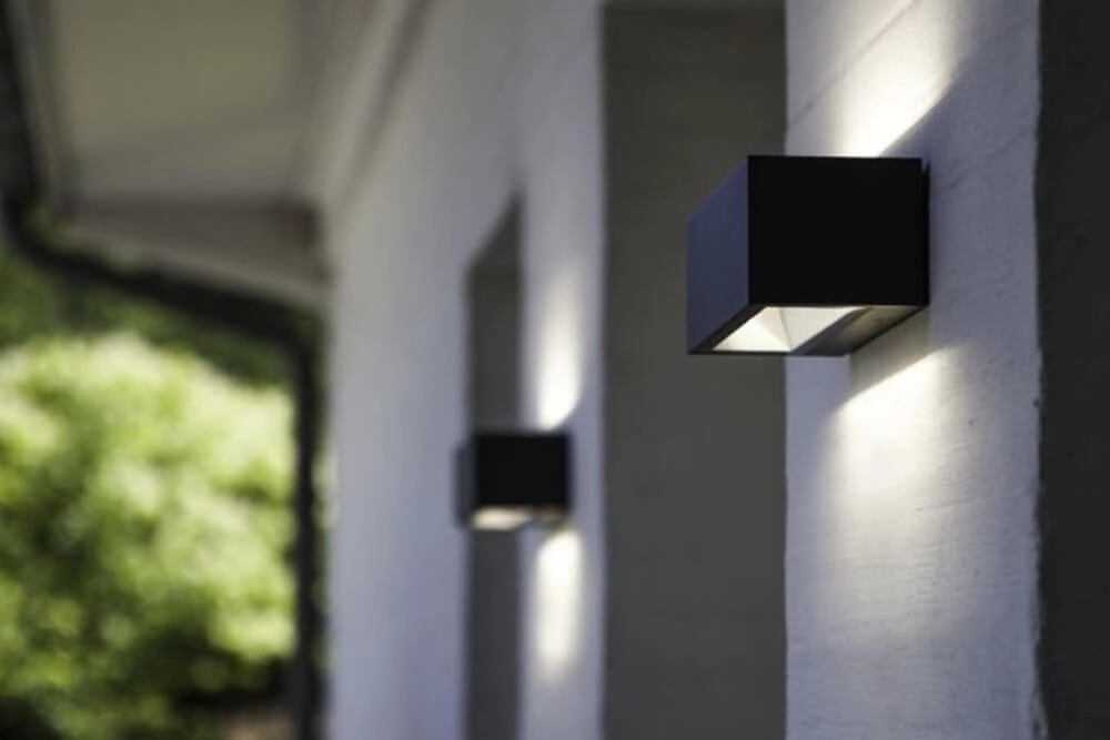 Wandlampe Gemini Design Anthrazit Lutec 6939412033907