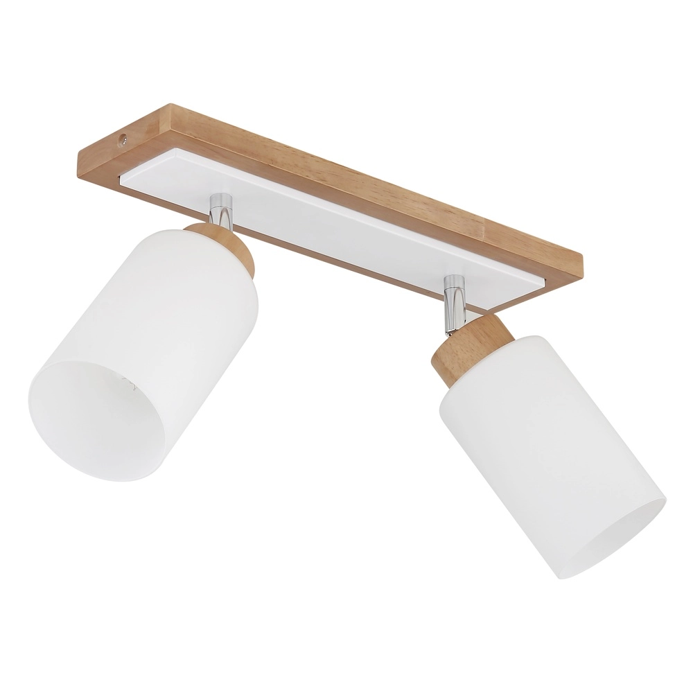 Deckenlampe Rowena 2-Licht Holz Globo 9007371592357