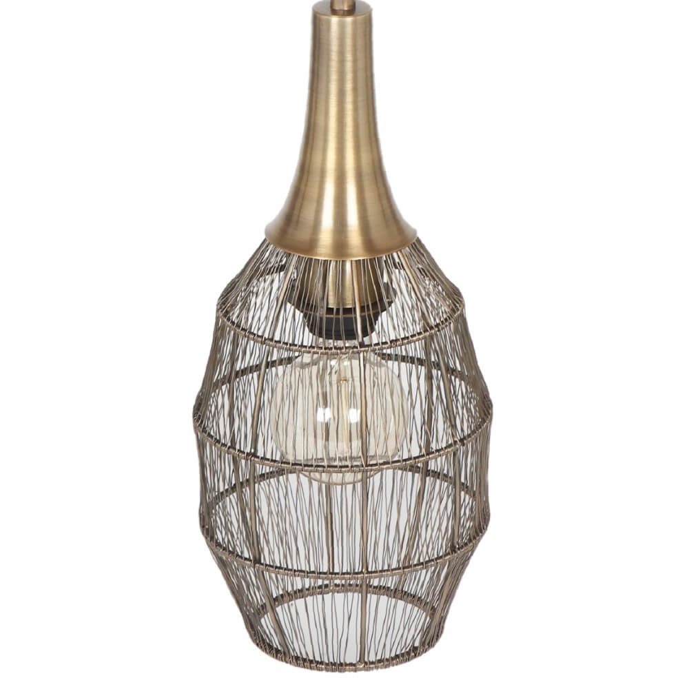 Ovale Hängelampe Soraya Ø 26cm - Bronze Trio 4017807617443