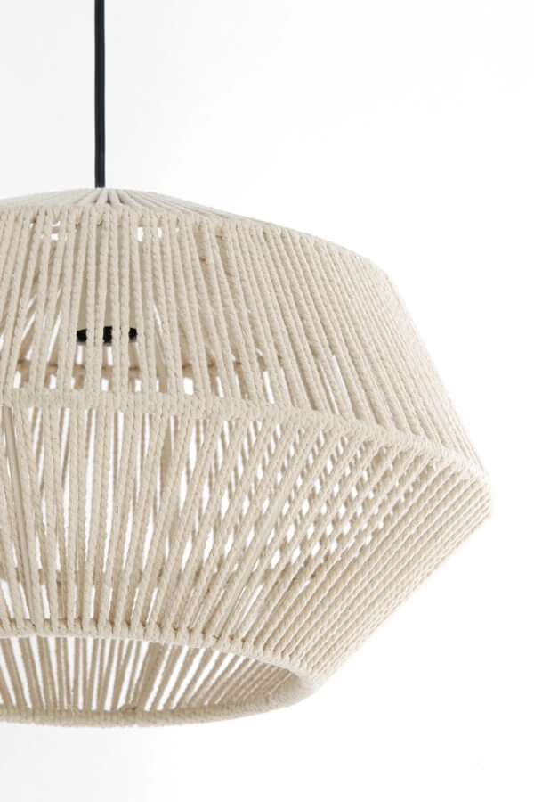 Skandinavische Pendelleuchte Deya creme Ø 40cm Light & Living 8717807744922